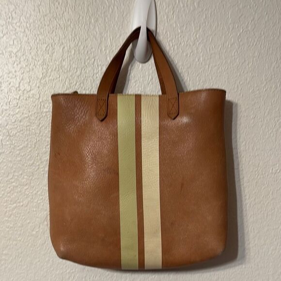 Madewell Striped Transport Tote - Picture 1 of 7